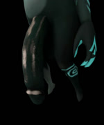 balls big_penis flaccid genitals gynomorph intersex not_furry penis solo zenu nintendo the_legend_of_zelda twilight_princess midna humanoid twili 2016 3d_(artwork) 3d_animation animated digital_media_(artwork) no_sound short_playtime webm