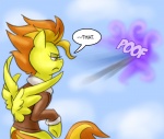 comic dialogue english_text equid equine feathered_wings feathers female feral friendship_is_magic hasbro mammal my_little_pony mythological_creature mythological_equine mythology pegasus pluckyninja spitfire_(mlp) text wings wonderbolts_(mlp)
