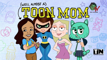 black_eyes blonde_hair blue_body blue_fur blush book bottomwear clothing ear_piercing ear_ring female fur gesture green_eyes hair hand_gesture latina mask parody piercing ring_piercing skirt thumbs_up tehnutball american_dad cartoon_network disney jane_the_virgin mad_(magazine) mad_(series) pixar teen_mom the_amazing_world_of_gumball the_incredibles francine_smith helen_parr jane_gloriana_villanueva nicole_watterson domestic_cat felid feline felis human mammal 16:9 widescreen