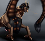 balls bulge cock_vore genitals horn male penile penis rear_view solo tail teats udders vore whiskers lilo_pino mythology nidhogg_(emorg1) dragon dragon_taur eastern_dragon mythological_creature mythological_scalie scalie taur 2d_animation animated high_framerate motion_tweening no_sound short_playtime webm