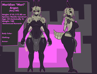 2_toes 5_fingers antennae_(anatomy) anthro armwear arthropod_abdomen big_breasts big_butt breasts bulge butt clothing feet fingers fluffy freckles glowing glowing_eyes glowing_markings gynomorph huge_butt intersex markings neck_tuft thick_thighs toes tuft wide_hips wings rysetheclone mari(rysetheclone) arthropod insect lepidopteran moth absurd_res hi_res