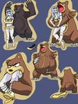 anthro anthro_pred clothing duo female female_prey footwear forced fully_inside high_heels human_prey oral_vore partially_inside shoes unwilling_prey vore felixjojoestar nintendo pokemon karen_(pokemon) bear generation_2_pokemon human mammal pokemon_(species) ursaring ursine 3:4 hi_res