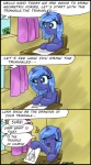 absurd_res blue_eyes ciriliko comic creating_art creeper_(minecraft) crossover curtains dialogue english_text equid equine feathered_wings feathers female feral friendship_is_magic greeting hasbro hi_res horn mammal microsoft minecraft mojang my_little_pony mythological_creature mythological_equine mythology nintendo paper pencil_(object) princess_luna_(mlp) solo text the_legend_of_zelda triforce winged_unicorn wings xbox_game_studios young young_feral