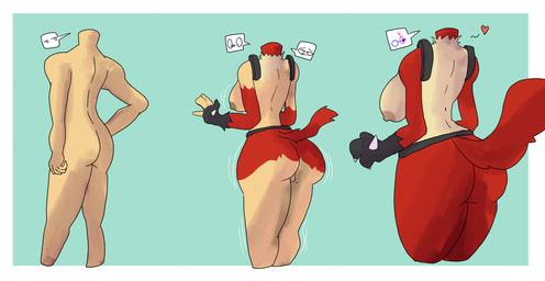 anthro aroused balls big_breasts big_butt breast_growth breasts butt butt_expansion expansion faceless_character female fur fur_growth gender_transformation genitals growth human_to_anthro male mtf_transformation nipples rear_view red_body red_fur solo species_transformation spikes spikes_(anatomy) surprised tail tail_growth tan_body tan_fur thick_thighs thigh_expansion transformation infrawash nintendo pokemon generation_4_pokemon human lucario mammal pokemon_(species) colored hi_res sequence