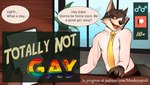 2019 anthro black_nose canid canine canis cellphone clothed clothing comic detailed_background dialogue domestic_dog electronics english_text fan_character gender_symbol good_girl holding_object holding_phone husky inside lgbt_pride male male_symbol mammal mizuki_(monkeyspirit) monkeyspirit necktie nordic_sled_dog patreon patreon_logo phone plant pride_colors shirt six-stripe_rainbow_pride_colors smartphone solo speech_bubble spitz symbol text topwear url