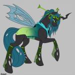 crown female feral headgear insect_wings regalia royalty solo wings backlash91 conditional_dnp friendship_is_magic hasbro my_little_pony queen_chrysalis_(mlp) arthropod changeling 1:1 digital_media_(artwork) hi_res story story_in_description