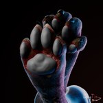 clothing feet fluffy foot_focus fur latex latex_clothing male pawpads paws solo daytia c4d isaacjexo rexouium 1:1 3d_(artwork) cinema_4d_(artwork) digital_media_(artwork) hi_res