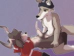 anthro bodily_fluids cum cum_in_ass cum_inside cum_on_belly cum_on_body duo from_front_position genital_fluids lying male male/male missionary_position on_back sex starabbit epic_games fortnite dolph_(fortnite) wendell_(fortnite) canid canine canis deer mammal new_world_deer reindeer wolf 4:3 alternate_version_at_source hi_res