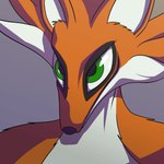 fur open_mouth orange_body orange_fur tongue tongue_out hetore_(artist) canid canine fox mammal 1:1 animated headshot_portrait portrait short_playtime
