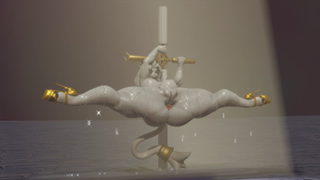 anthro antlers anus areola big_breasts big_butt breasts butt clothing eyes_closed female flexible footwear footwear_only fur genitals grey_body grey_fur groin_dips high_heels horn mostly_nude nipples shoes shoes_only solo splits spread_legs spreading tail thick_thighs vulva wide_hips notsafeforgek warfaremachine_(modeler) pseudoregalia sybil_(pseudoregalia) warfare_sybil jackalope lagomorph mammal 16:9 3d_(artwork) 4k absurd_res digital_media_(artwork) hi_res widescreen