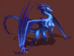 breasts busty_feral claws digitigrade featureless_crotch female feral horn long_neck membrane_(anatomy) membranous_wings nipples non-mammal_breasts semi-anthro simple_background solo tail wings blacktalons mythology dragon mythological_creature mythological_scalie scalie 2015