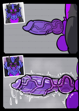 against_surface animal_genitalia animal_penis anthro aroused balls before_and_after big_balls big_penis bodily_fluids canine_genitalia canine_penis chart cum erection excessive_cum excessive_genital_fluids fluffy genital_fluids genitals growth horn huge_balls huge_penis hyper hyper_balls hyper_genitalia hyper_penis knot leaking looking_at_viewer male musk penis penis_chart pubes solo sweat thick_thighs throbbing vein veiny_penis commanderthings tracer755_(wickerbeast) wickerbeast absurd_res hi_res