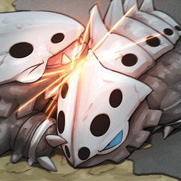 3_toes ambiguous_feral ambiguous_gender black_body blue_eyes claw_toes claws eyes_closed feet feral fight grey_body grey_claws headbutt metallic_body multicolored_body open_mouth pink_tongue pupils quadruped sharp_teeth solo sparks teeth toes tongue white_body spicyichizo nintendo pokemon elemental_creature generation_3_pokemon lairon mineral_fauna pokemon_(species) 1:1 2026 absurd_res hi_res shaded
