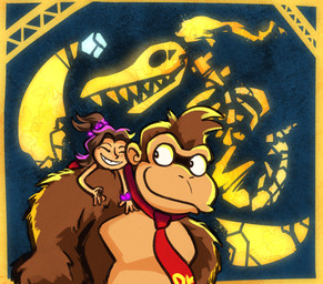 age_difference anthro black_eyes blue_background brown_body brown_fur brown_hair closed_smile clothed clothed_female clothed_human clothing duo eyes_closed female fur hair happy larger_anthro larger_male light looking_at_another looking_back looking_back_at_another male male_anthro mostly_nude mostly_nude_anthro mostly_nude_male mouth_closed multicolored_body muscular muscular_anthro muscular_male necktie necktie_only older_anthro older_male ponytail purple_hair_tie red_clothing red_necktie red_topwear simple_background size_difference smaller_female smaller_human smile smiling_at_another smiling_at_each_other toothy_grin topwear two_tone_body young young_female young_human younger_female younger_human altermentality donkey_kong_(series) donkey_kong_bananza mario_bros nintendo donkey_kong_(character) mayor_pauline human kong mammal primate 2025 colored digital_drawing_(artwork) digital_media_(artwork) english_description hi_res lighting shaded