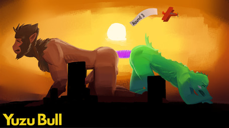 aircraft airplane all_fours anal anal_penetration anthro backsack balls blush blush_lines city dildo double_dildo duo eyes_closed genitals kemohomo kemono macro male male/male muscular penetration penis sex_toy sunset vehicle yuzubull godzilla_(series) godzilla_vs._kong king_kong_(series) monsterverse toho godzilla king_kong haplorhine kaiju mammal monkey primate reptile scalie 16:9 hi_res widescreen