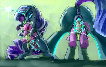2013 anal anal_penetration blue_eyes cub cutie_mark dragon duo equine eyeshadow female feral friendship_is_magic glowing glowing_eyes green_eyes hair horn horse magic makeup male mammal my_little_pony nightmare_rarity_(mlp) one_eye_closed open_mouth penetration pony purple_hair rarity_(mlp) sex spike_(mlp) straight sweat tongue unicorn unknown_artist young
Rating: Explicit
Score: 14
User: lemongrab
Date: December 21, 2013