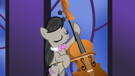 bow_(stringed_instrument) bowed_string_instrument cello cutie_mark detailed_background eyes_closed female feral music musical_instrument playing_music quadruped solo string_instrument toony atomicgreymon friendship_is_magic hasbro my_little_pony octavia_(mlp) earth_pony equid equine horse mammal pony 16:9 hi_res wallpaper widescreen