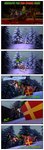 3d_(artwork) absurd_res anthro cervine chadchan3d christmas comic cuckold deer deltarune dialogue digital_media_(artwork) female hi_res holidays hooves human human_on_anthro humiliation interspecies male mammal noelle_holiday rudolph_the_red-nosed_reindeer santa_claus solo taryk_(zaxelle) thick_thighs underhoof undertale_(series)