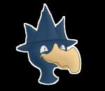 ambiguous_form ambiguous_gender beak simple_background solo transparent_background vagoncho nintendo pokemon linker avian generation_2_pokemon murkrow pokemon_(species) alpha_channel icon low_res