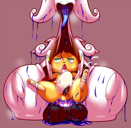 3_toes abdominal_bulge anal anal_orgasm anal_penetration balls bandage barefoot big_balls bodily_fluids bulge cowgirl_position cum cum_inside cum_on_penis cum_while_penetrated cumshot dominant duo ejaculation erection excessive_cum excessive_genital_fluids eye_roll feet feral feral_on_feral from_front_position front_view fucked_silly fur genital_fluids genitals glistening green_eyes half-closed_eyes hands-free interspecies large_penetration larger_dom larger_male male male/male male_on_bottom male_on_top male_penetrated male_penetrating male_penetrating_male messy narrowed_eyes nude on_bottom on_top open_mouth orgasm pawpads paws penetration penile penile_penetration penis pink_background purple_tongue raised_leg ridiculous_fit sex shadow sharp_teeth simple_background sitting size_difference slime smaller_male spread_legs spreading straddling tapering_penis teeth thick_thighs toes tongue tongue_out kingofacesx mythology nintendo pokemon elayne fan_character sparks_the_raichu dragon generation_1_pokemon generation_6_pokemon goodra mammal mythological_creature mythological_scalie pokemon_(species) raichu rodent scalie 2014 digital_media_(artwork) hi_res