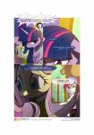 absurd_res clothed clothing comic dialogue digital_media_(artwork) doctor_whooves_(mlp) duo english_text equid equine feathered_wings feathers female feral fluttershy_(mlp) friendship_is_magic gashiboka hasbro hi_res horn horse mammal my_little_pony mythological_creature mythological_equine mythology patreon patreon_logo pony rose_(mlp) speech_bubble text twilight_sparkle_(mlp) url website_logo winged_unicorn wings