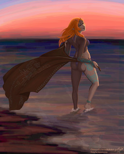 beach bikini butt clothed clothing elf female hi_res luizamoony midna midna_(human) nintendo seaside skimpy solo sunset swimsuit the_legend_of_zelda thong tight_clothing twilight_princess video_games water
Rating: Questionable
Score: 6
User: eronuredsky
Date: December 11, 2009
