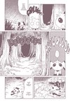 2017 absurd_res ambiguous_gender atmospheric_sound_effect black_text cheek_spots clothing comic detailed_background dialogue digital_media_(artwork) ellipsis english_text female_(lore) forest generation_2_pokemon grass hi_res holding_clothing holding_object holding_scarf looming monochrome motion_lines mouth_closed muro_(aots) nintendo outside path paws pichu plant pokemon pokemon_(species) pokemon_mystery_dungeon question_mark questioning_ellipsis rain_drops raining road scarf solo sound_effects speech_bubble spike_chunsoft standing tail talking_to_self text tree umikit vowelless vowelless_sound_effect walking white_text