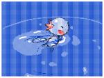 ambiguous_gender blue_body blue_skin bubble external_gills eyes_closed feral gills happy ripple simple_background solo swimming water water_ripple mon311 nintendo pokemon amphibian generation_2_pokemon pokemon_(species) wooper 4:3 animated digital_media_(artwork) flipnote_studio_(artwork) frame_by_frame low_res short_playtime