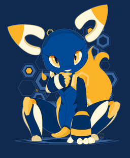 3_toes 5_fingers anthro blue_background blue_body chibi crouching dipstick_ears ear_markings erection feet fingers fluffy fluffy_tail genitals looking_at_viewer machine male mascot multicolored_ears nibbling outline penis presenting presenting_penis simple_background solo spread_legs spreading tail tapering_penis toes urethra yellow_eyes yellow_nose yellow_penis young young_anthro conditional_dnp tricksta e621 esix android domestic_cat felid feline felis mammal robot 2017 absurd_res digital_drawing_(artwork) digital_media_(artwork) hi_res