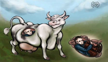 2010 bovine cattle cloven_hooves death digestion female fur gloomthebat grass hair hooves horn human internal male mammal nature outside pale_skin sad sky tail_tuft teats tuft udders vore white_hair white_skin
Rating: Explicit
Score: -1
User: dragonrump
Date: February 21, 2013 2010 bovine cattle cloven_hooves death digestion female fur gloomthebat grass hair hooves horn human internal male mammal nature outside pale_skin sad sky tail_tuft teats tuft udders vore white_hair white_skin
Rating: Explicit
Score: -1
User: dragonrump
Date: February 21, 2013