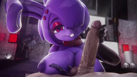 5_fingers accessory anthro anthro_focus areola arm_under_breasts armwear audible_ejaculation ball_fondling balls bedroom_eyes big_breasts big_ears big_penis black_armwear black_clothing black_elbow_gloves black_eyebrows black_gloves black_handwear blinking bodily_fluids bow_tie breasts buckteeth clothing crossgender cum cum_drip cum_on_hand cum_on_own_penis cum_on_penis cum_on_self cum_string cumshot desk desk_fan dripping duo ejaculation elbow_gloves eyebrows eyelashes eyeshadow female female_anthro female_focus female_on_human fingers fondling fur furniture genital_fluids genitals glans gloves hair hair_accessory hair_over_eye hand_on_glans handjob handwear human_on_anthro indoor_nudity indoor_sex inside interspecies latex latex_armwear latex_clothing latex_elbow_gloves latex_gloves latex_handwear light-skinned_male light_body light_skin looking_at_genitalia looking_at_penis looking_at_viewer makeup male male/female male_human male_on_anthro mostly_nude mostly_nude_anthro mostly_nude_female mtf_crossgender multicolored_body multicolored_fur narrowed_eyes navel nipples nude nude_human nude_male open_mouth open_smile orgasm penile penis pink_eyes pink_tongue pupils purple_areola purple_body purple_fur purple_hair purple_nipples red_bow_tie red_eyeshadow red_hair_accessory seductive sex smile solo_focus star_accessory table teeth tongue two_tone_body two_tone_fur skxx_elliot cryptiacurves_(modeler) furtalent_(va) opennsfwsp_(sfx) five_nights_at_freddy's fredina's_nightclub scottgames bonfie_(cryptiacurves) bonnie_(fnaf) human lagomorph leporid mammal rabbit 16:9 2025 3d_(artwork) 3d_animation animated digital_media_(artwork) high_framerate long_playtime sound voice_acted webm widescreen