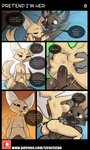 2021 aggretsuko anthro anthro_on_anthro anthro_penetrated anthro_penetrating anthro_penetrating_anthro bodily_fluids canid canine comic cowgirl_position dialogue digital_media_(artwork) duo english_text female female_on_top female_penetrated fennec_fox fenneko fox from_front_position haida_(aggretsuko) hi_res hyena male male/female male_on_bottom male_penetrating male_penetrating_female mammal number on_bottom on_top page_number penetration penile penile_penetration penis_in_pussy sanrio sex siroc speech_bubble spotted_hyena text true_fox url vaginal vaginal_penetration