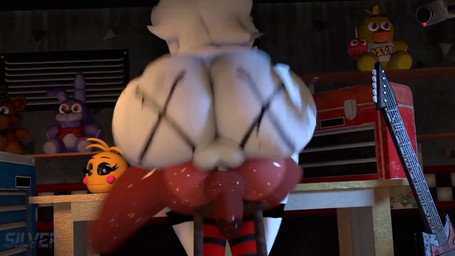 anal anal_orgasm anal_penetration anthro anthro_on_anthro anthro_on_bottom backsack balls balls_touching big_butt big_penis black_stripes bodily_fluids body_parts bouncing_butt butt butt_markings checkered checkered_floor clothing countershade_butt countershading cum cum_inside cum_overflow cum_while_penetrated cumshot duo ejaculation femboy from_behind_position furniture genital_fluids genitals glans glistening glistening_butt glistening_tail guitar gynomorph gynomorph_on_top hair hands-free hands_behind_head huge_butt humanoid_genitalia humanoid_on_anthro humanoid_on_top humanoid_penis hung_bottom inside intersex intersex/male intersex_on_top larger_intersex legwear machine male male_on_bottom markings musical_instrument neutral_expression nude nude_male on_bottom on_top orgasm pattern_clothing pattern_legwear pattern_thigh_highs penetration penis perching_position plap_(sound) plucked_string_instrument plushie rear_view red_body red_butt red_penis red_stripes rough_anal rough_sex sex size_difference smaller_male stool string_instrument striped_clothing striped_legwear striped_thigh_highs stripes table thigh_highs white_body white_butt white_hair white_penis x_mark x_marking x_markings silvertilver fazclaire's_nightclub five_nights_at_freddy's five_nights_at_freddy's_2 fredina's_nightclub scottgames foxy_(fnaf) marie_(cally3d) marionette_(fnaf) toy_chica_(fnaf) animatronic avian bird canid canine chicken fox galliform humanoid mammal phasianid robot 2025 3d_(artwork) 3d_animation animated digital_media_(artwork) short_playtime sound video watermark