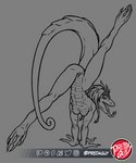 anthro arched_back breasts curled_tail female flexible forked_tongue genitals handstand long_tail looking_at_viewer non-mammal_breasts nude open_mouth presenting pussy solo splits spread_legs spreading tail tail_dimple thick_tail tongue predaguy meghan_(rhazzazor) lizard reptile scalie clip_studio_paint_(artwork) digital_media_(artwork)