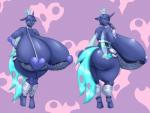 2020 anthro arthropod big_breasts blues64 breasts butt changeling clothing cutie_mark digital_media_(artwork) female friendship_is_magic hasbro hi_res horn huge_breasts hyper hyper_breasts looking_at_viewer marauder6272 my_little_pony sektiss solo thick_thighs wings