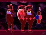 anthro butt clothed clothing eyewear femboy glasses looking_at_viewer male multiple_angles multiple_poses pose shell solo text wearing_glasses blueondrive nintendo pokemon pallas_(terapagos) generation_9_pokemon legendary_pokemon pokemon_(species) reptile scalie terapagos terapagos_(normal_form) terrapin tortoise turtle 2025 absurd_res artist_name colored digital_media_(artwork) hi_res model_sheet shaded widescreen