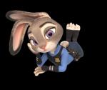 anthro feet female looking_at_viewer lying model on_front paws smile solo splatypi disney zootopia judy_hopps lagomorph leporid mammal rabbit 3d_(artwork) alpha_channel digital_media_(artwork)