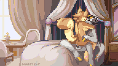 anthro anthro_on_anthro anthro_penetrated anthro_penetrating anthro_penetrating_anthro balls bed blush bodily_fluids bouncing_breasts bouncing_butt breasts butt butt_grab chair cowgirl_position detailed_background duo feet female female_on_top female_penetrated fluffy fluffy_tail from_front_position fur furniture genital_fluids genitals hand_on_another's_butt hand_on_butt horn hug hugging_another husband_and_wife male male/female male_on_bottom male_penetrating male_penetrating_female married_couple mirror nude_anthro on_bottom on_top orange_body orange_fur penetration penile penile_penetration penis penis_in_vagina rear_view sex sitting table tail vaginal vaginal_fluids vaginal_fluids_on_penis vaginal_penetration white_body white_fur nante-p mythology monarch_(pwpwpw) tamia_(pwpwpw) dragon mammal mythological_creature mythological_scalie rodent scalie sciurid tree_squirrel 16:9 animated digital_media_(artwork) frame_by_frame pixel_(artwork) pixel_animation widescreen