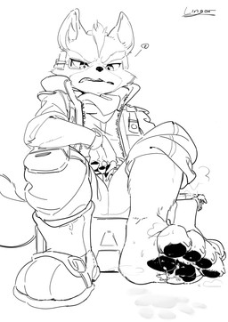 4_toes anthro barefoot black_pawpads bodily_fluids boots bottomwear bound chair claws clothed clothing duo extreme_size_difference feet foot_fetish foot_focus footwear fur furniture hindpaw insole jacket larger_male macro male male/male male_anthro micro musk pants pawpads paws scarf shoes simple_background sitting size_difference smelly soles stuck_to_foot sweat sweaty_feet tail tied_to_foot toe_claws toes topwear white_background lowselfie nintendo star_fox fox_mccloud canid canine canis fox mammal wolf absurd_res black_and_white hi_res monochrome