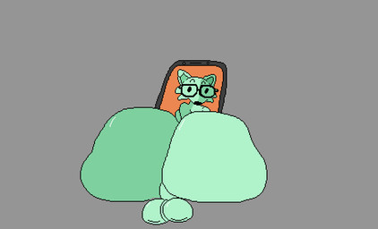 anthro anus ass_clapping backsack balls big_balls big_butt bouncing_balls butt clothed clothing coming_out_of_phone dot_eyes electronics eyebrows eyewear eyewear_only fur fur_tuft genitals glasses glasses_only glistening glistening_anus glistening_balls glistening_butt glistening_genitalia green_body grey_background huge_butt looking_at_viewer looking_back male mascot multicolored_body nude partially_clothed phone presenting presenting_hindquarters puffy_anus simple_background simple_eyes solo tuft twerking two_tone_body wearing_glasses nxyitn mint_mobile minty_(mint_mobile) canid canine fox mammal aliasing animated digital_media_(artwork) loop pixel_(artwork) pixel_animation