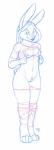 bottomwear bottomwear_down breasts clothed clothing clothing_lift female genitals panties panties_down pants pants_down partially_clothed pubes pussy shirt shirt_lift solo topwear underwear underwear_down undressing os lagomorph leporid mammal rabbit 2017 hi_res sketch