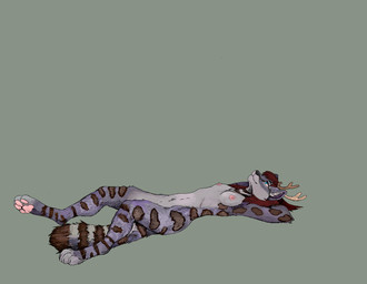 anthro blood bodily_fluids brain female gore organs rock solo jeffusherb peshu domestic_cat felid feline felis mammal animated digital_media_(artwork) pixel_(artwork) pixel_animation