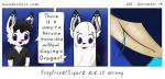 2019 anthro clothed clothing comic dialogue digital_media_(artwork) dragon english_text female fur genitals hi_res humor kemono lagomorph leporid male mammal mythological_creature mythological_scalie mythology nude pussy rabbit scalie tampon text unbirthing url vaginal vore wunderhase