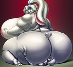 anthro big_breasts big_butt breasts butt duo facesitting female huge_breasts huge_butt hyper hyper_breasts hyper_butt larger_female male male/female nipples nude obese overweight overweight_female sitting_on_another size_difference smaller_male solo_focus thick_thighs vdisco braxton_(harryshark) bovid caprine lagomorph leporid mammal rabbit sheep hi_res