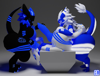 anal anal_penetration anthro ball_lick balls big_balls big_breasts big_butt big_penis black_balls black_body blue_body blue_eyes blue_penis breasts butt eyes_closed fellatio fur genitals group hand_on_leg hand_on_penis hand_on_thigh herm holding_penis huge_balls huge_breasts huge_butt huge_penis huge_thighs intersex knot knotted_penis licking looking_down lying male on_back oral pear-shaped_figure penetration penile penis sex simple_background thick_thighs tongue trio white_balls white_body white_penis wide_hips blueberrybesuru mythology blackberry_(blueberrybesuru) blueberry_(blueberrybesuru) mulberry_(blueberrybesuru) besuru dragon furred_dragon furred_scalie kobold lizard mythological_creature mythological_scalie reptile scalie wickerbeast 3d_(artwork) blender_(artwork) blender_cycles_(artwork) digital_media_(artwork) hi_res sequence