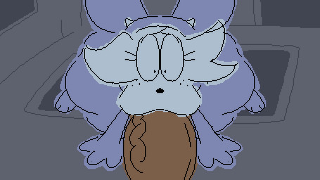 anthro big_butt big_ears big_penis bodily_fluids breasts brown_penis bubble_butt bunny_costume butt butt_squish clothing costume cum cum_in_mouth cum_inflation cum_inside cum_pool cumflated_belly duo ejaculation eyewear fellatio female female/female freckles genital_fluids genitals glasses hair inflation intersex intersex/female leaking_cum messy_hair one_eye_closed oral penile penis sex simple_background squish stressed throbbing throbbing_penis toony toony_expression toony_eyes wink thadeef3 bunoo_(thadeef3) latte_(thadeef3) deer humanoid kangaroo macropod mammal marsupial 16:9 2d_animation animated frame_by_frame long_playtime signature widescreen
