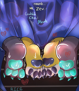 bedding blanket duo feet foot_focus male male/male pawpads young young_male cho rice38 zev mythology canid canine canis domestic_cat dragon felid feline felis human mammal mythological_creature mythological_scalie scalie wolf hi_res