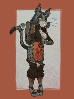 amber_eyes anthro big_breasts bodily_fluids bottomwear bottomwear_down breasts cleavage clothed clothing cooling_off ear_piercing ear_ring fanning fanning_self female fur fur_markings hair loincloth long_hair markings panties panties_down pants pants_down partially_clothed piercing ring_piercing simple_background solo sweat tail too_hot underwear underwear_down unzipping fabio_paulino microsoft the_elder_scrolls felina'ma felid feline khajiit mammal 3:4 hi_res