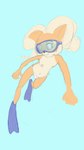 anthro breasts clothed clothing exposed_breasts eyewear female goggles panties panties_only small_breasts solo swimming swimming_fins swimming_goggles topless underwater underwear underwear_only water drawfag 1500chan activision crash_bandicoot_(series) coco_bandicoot bandicoot mammal marsupial 9:16 hi_res unfinished