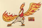 2016 4_toes alternate_color alternate_species ambiguous_gender anisodactyl avian avian_feet beak claws english_text european_mythology fakemon fearow feather_tuft feathers featureless_crotch feet feral fighting_pose fire firefightdex flaming_hair flaming_tail flaming_wings front_view frown full-length_portrait generation_1_pokemon greek_mythology grey_body grey_feathers hatching_(art) leaning looking_at_viewer marco_fanjul marker_(artwork) mixed_media multicolored_body multicolored_feathers mythological_avian mythological_bird mythological_creature mythological_firebird mythology neck_tuft nintendo nude orange_beak orange_wings pen_(artwork) phoenix pokemon pokemon_(species) portrait pose pseudo_hair pupils red_body red_feathers shaded shadow simple_background slit_pupils solo spread_wings standing tail talons text toe_claws toes toony traditional_media_(artwork) tuft white_background white_claws winged_arms wings yellow_body yellow_feathers